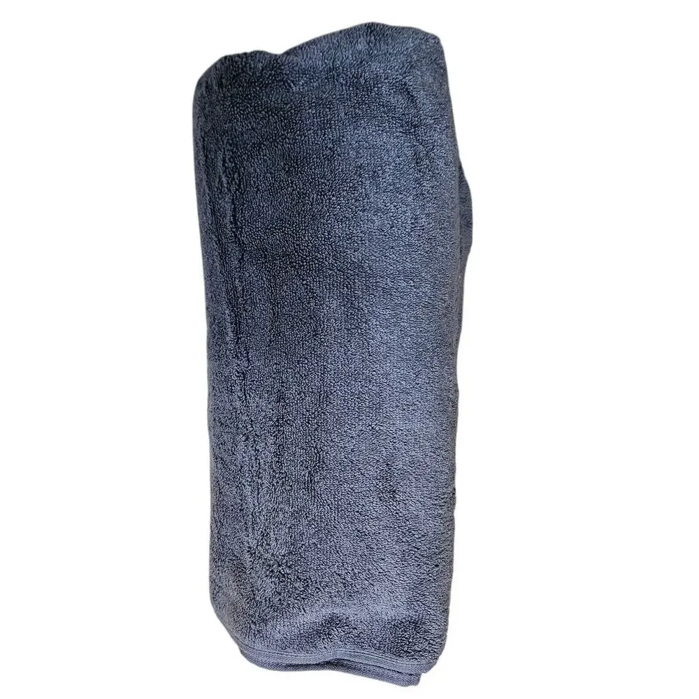 Purely Indulgent 100% Cotton Bath Towel 30x58 Gray Costco Brand OEKO-TEX NWT